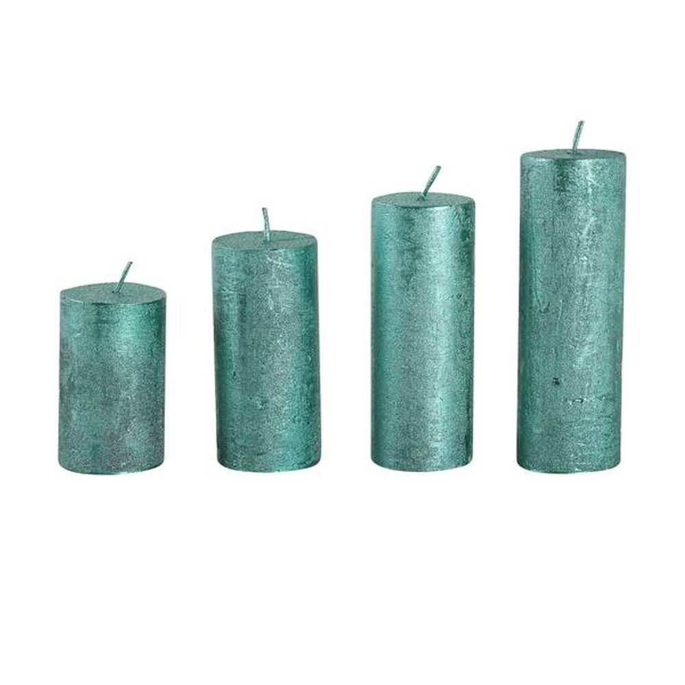 Levně Provence SVÍČKY ADVENTNÍ 4KS, ZELENÉ