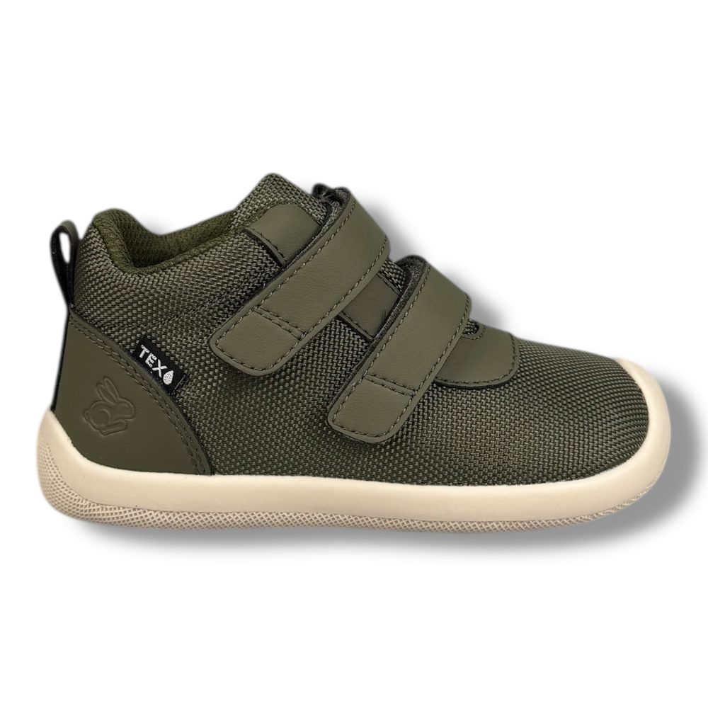Levně Bundgaard Moon BG101228 dětské barefoot boty s membránou – army - 22