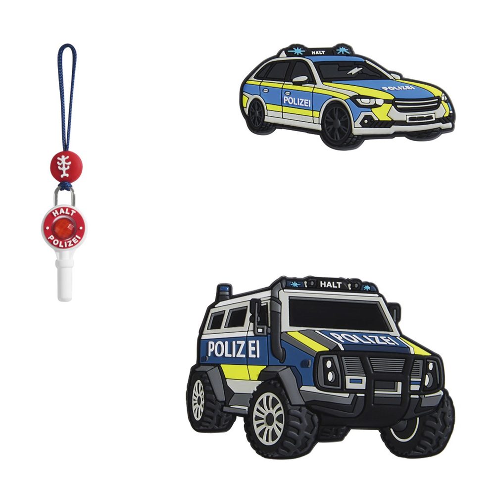 Levně Doplňková sada obrázků MAGIC MAGS, Police Truck Charly, pro aktovky a batohy Step by Step
