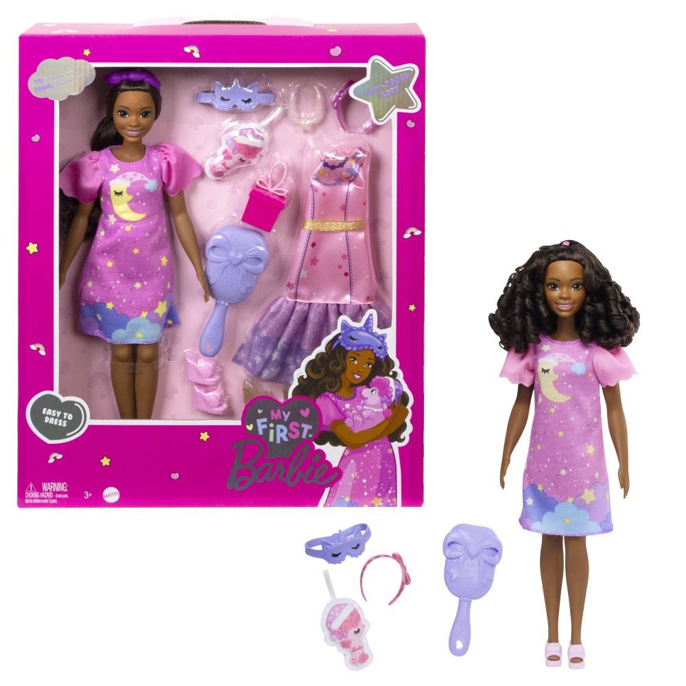 Levně BRB MOJE PRVNÍ BARBIE PANENKA DEN A NOC - RŮŽOVÁ