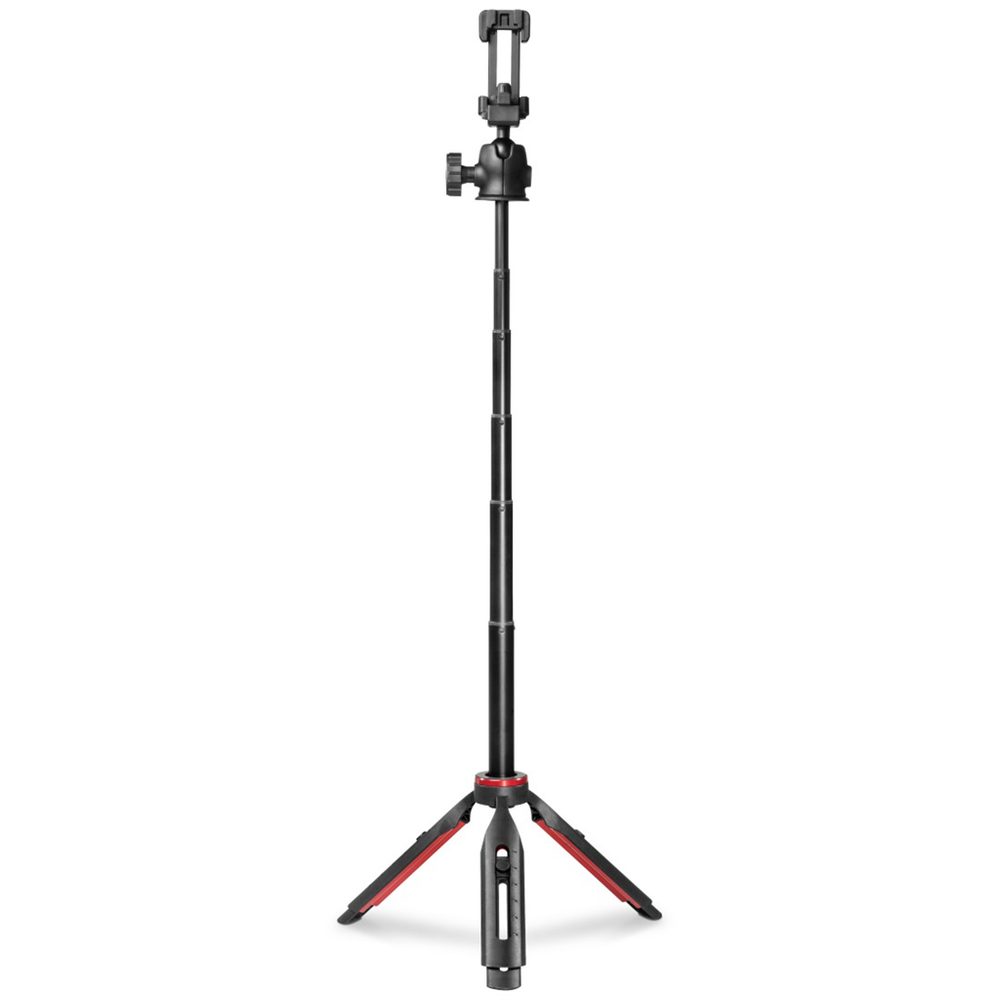 Levně Hama Solid 80 Ball univerzální stativ / selfie tyč, Bluetooth dálková spoušť