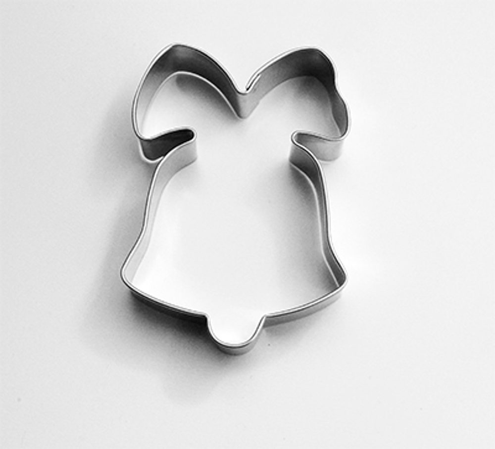 Levně vykr.NR 0449 Zvon s mašlí, 7cm /nebal/