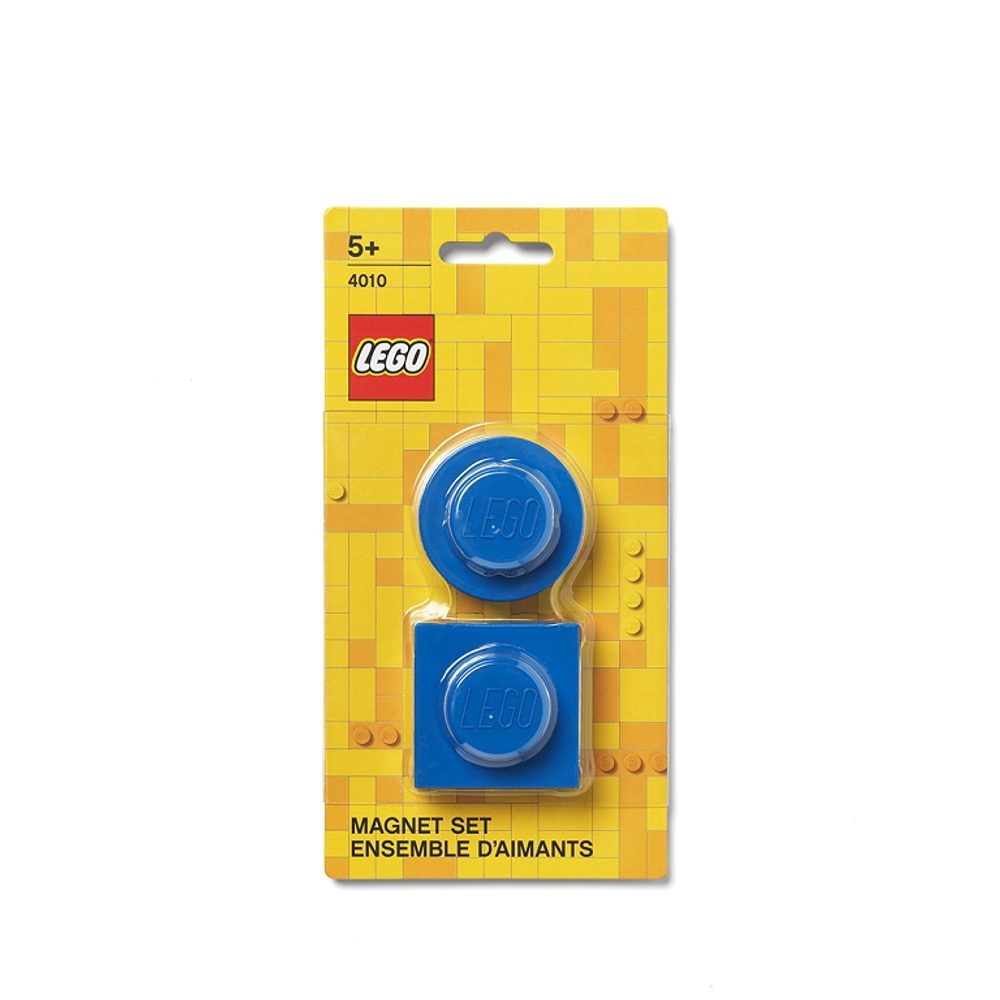 Levně LEGO magnetky, set 2 ks - modrá