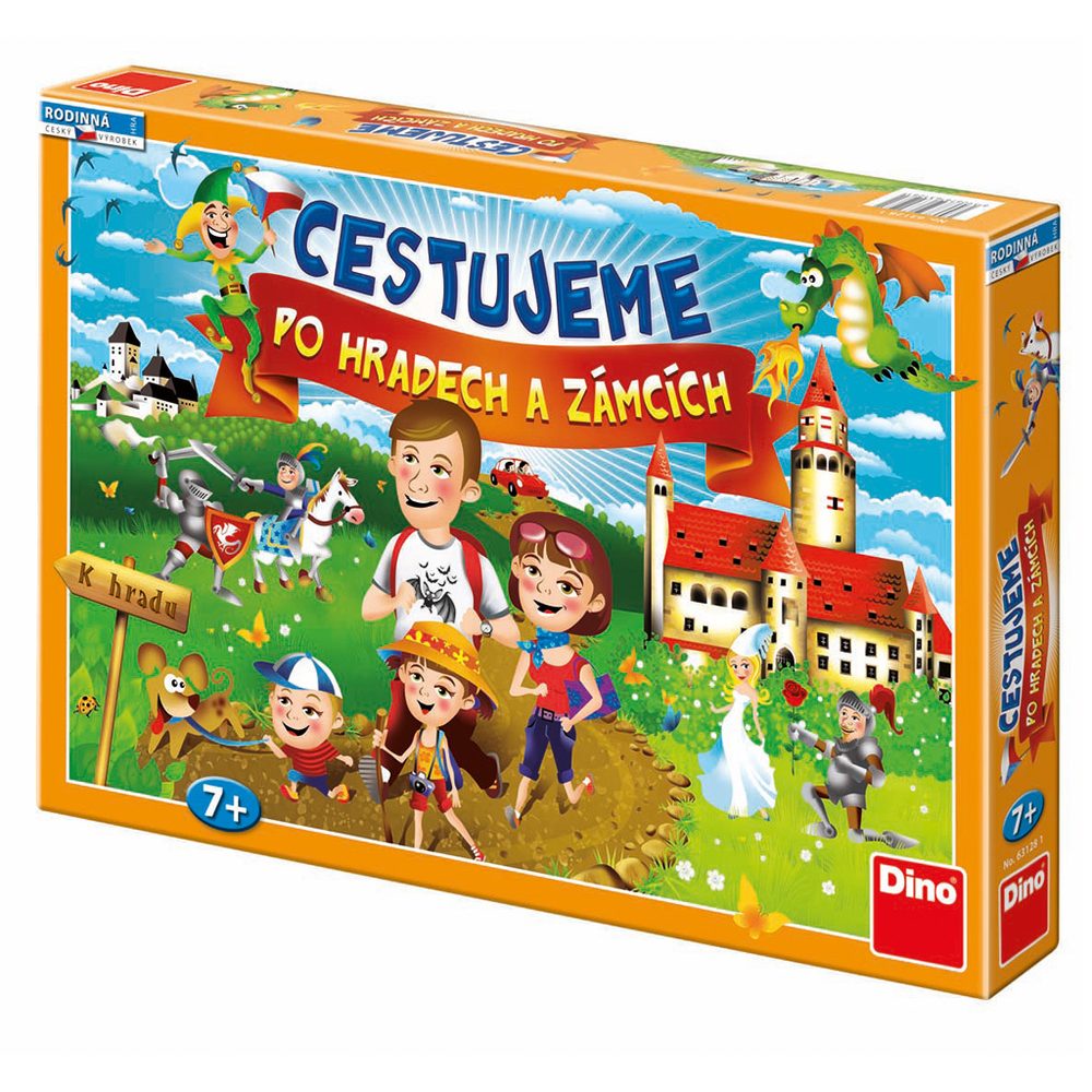 Levně Dino Cestujeme po hradech a zámcích hra