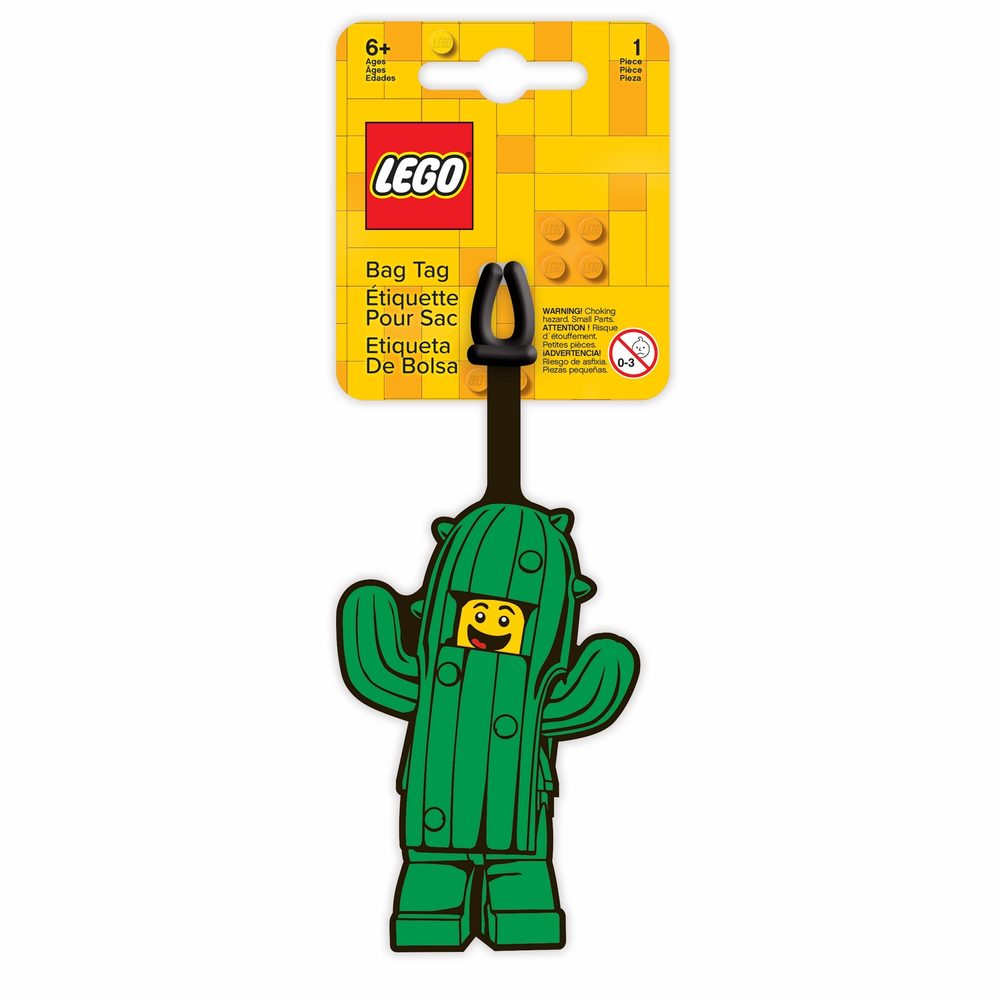 Levně LEGO Iconic Jmenovka na zavazadlo - Kaktus