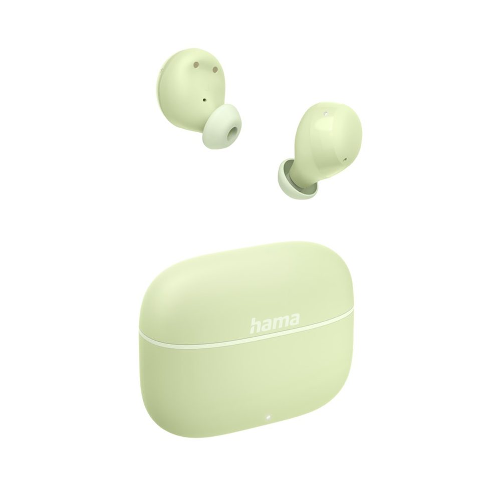 Levně Hama Bluetooth sluchátka Freedom Buddy II, špunty, zelená