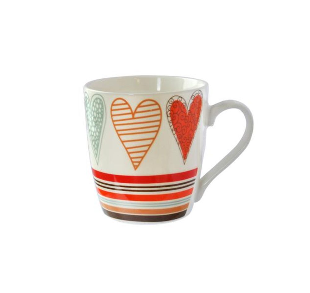 Levně TORO HRNEK, MOTIV SRDCE, 230ML, 7,5X8,6CM