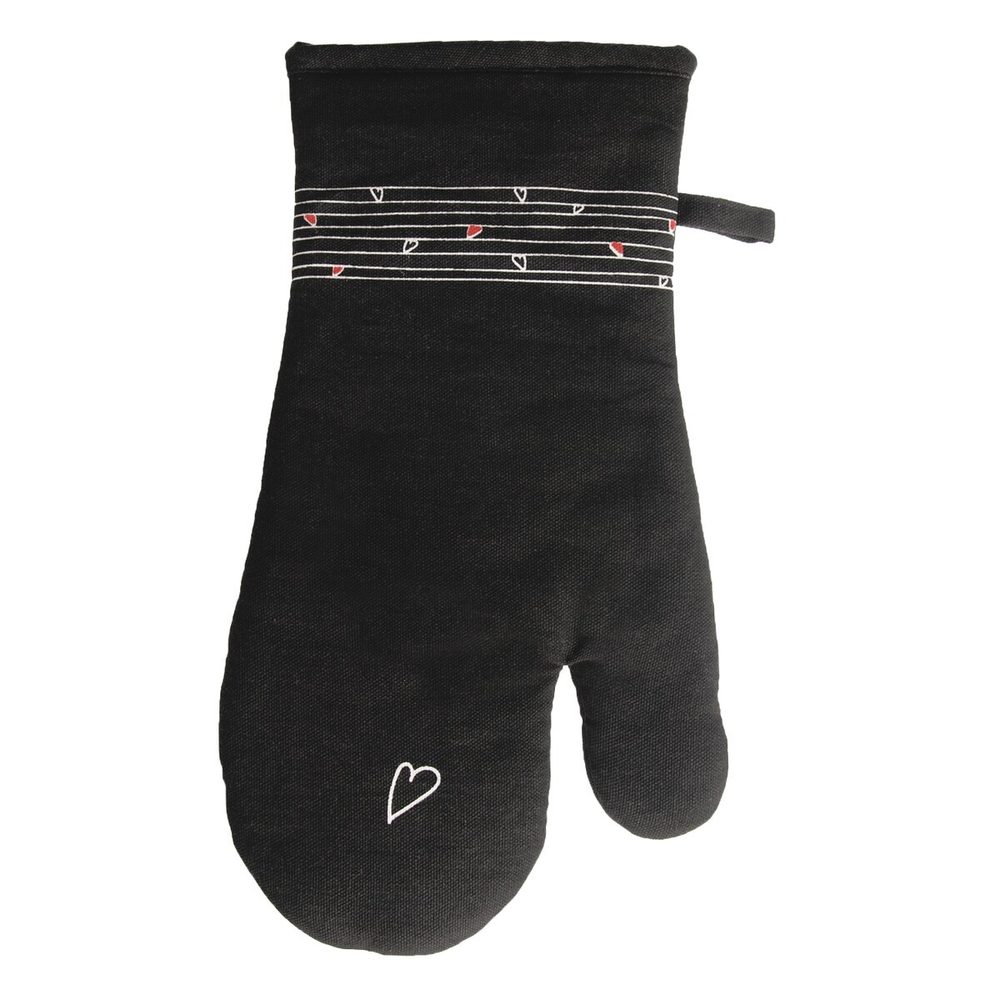 Levně Kuchyňská chňapka s magnetem SRDÍČKA