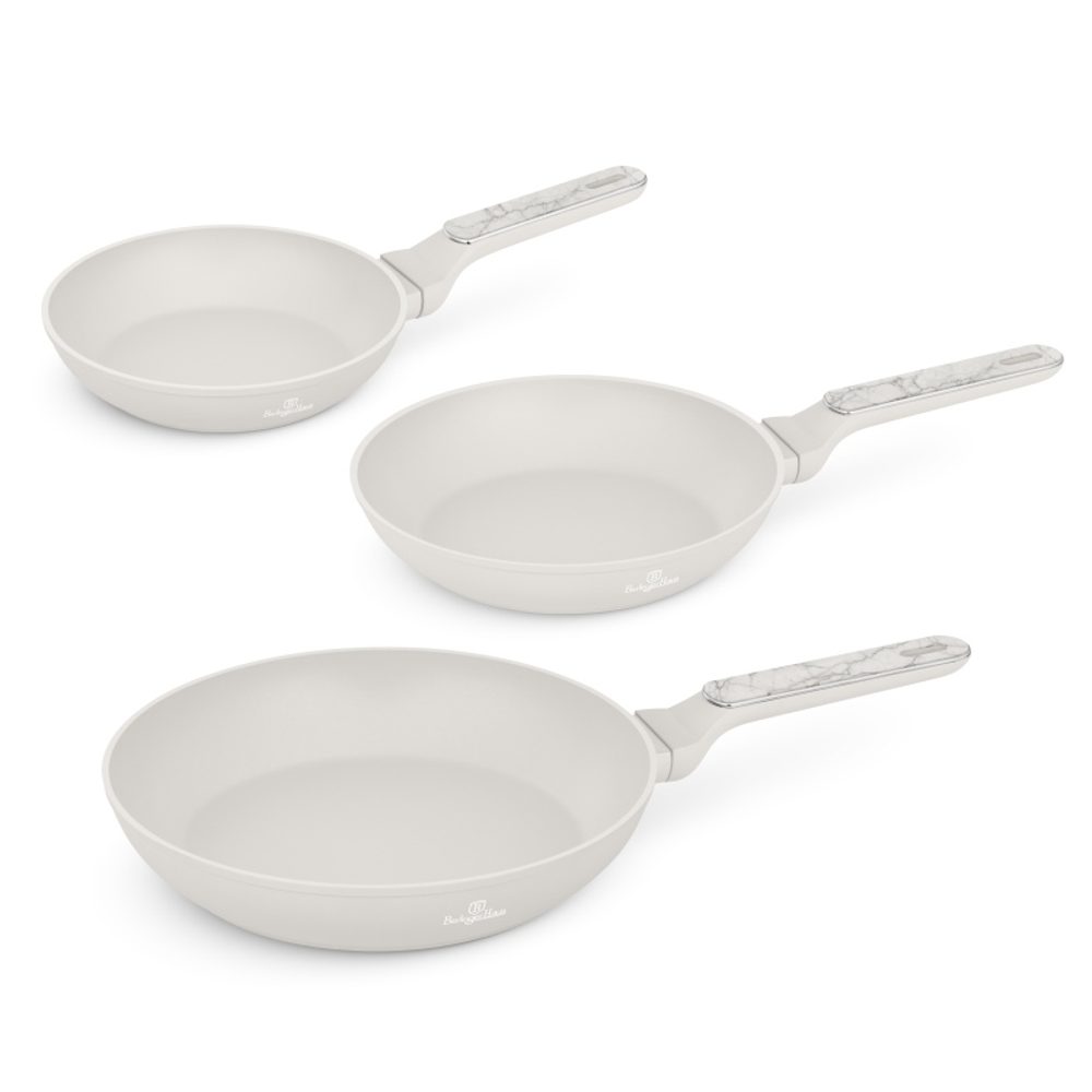 Levně BERLINGERHAUS Sada pánví s titanovým povrchem 3 ks Sahara Marble Collection BH-8398