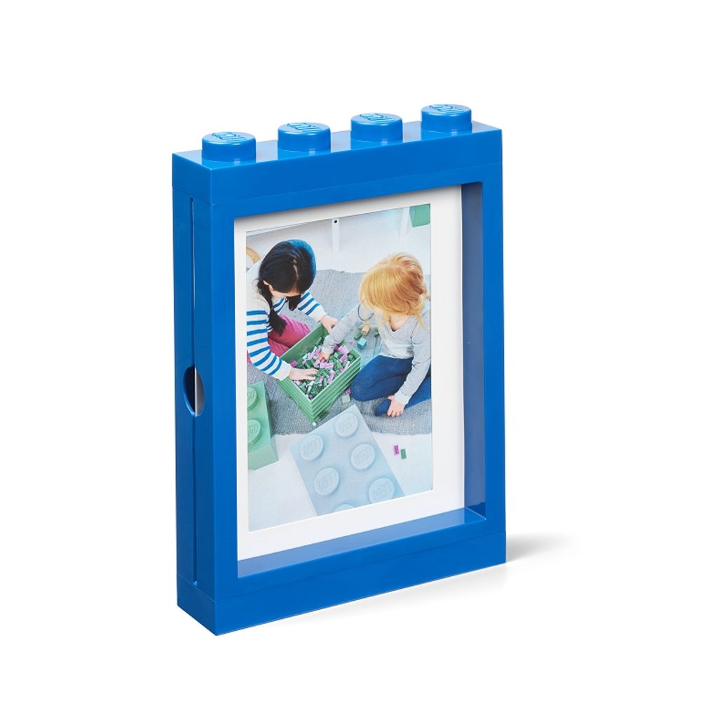 Levně LEGO fotorámeček - modrá