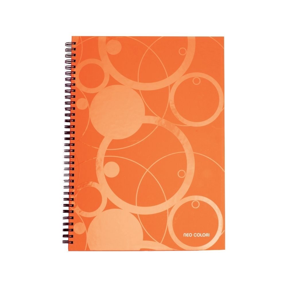 Levně Karton P+P Twin wire blok A4 lamino NEO COLORI oranžová 7-404