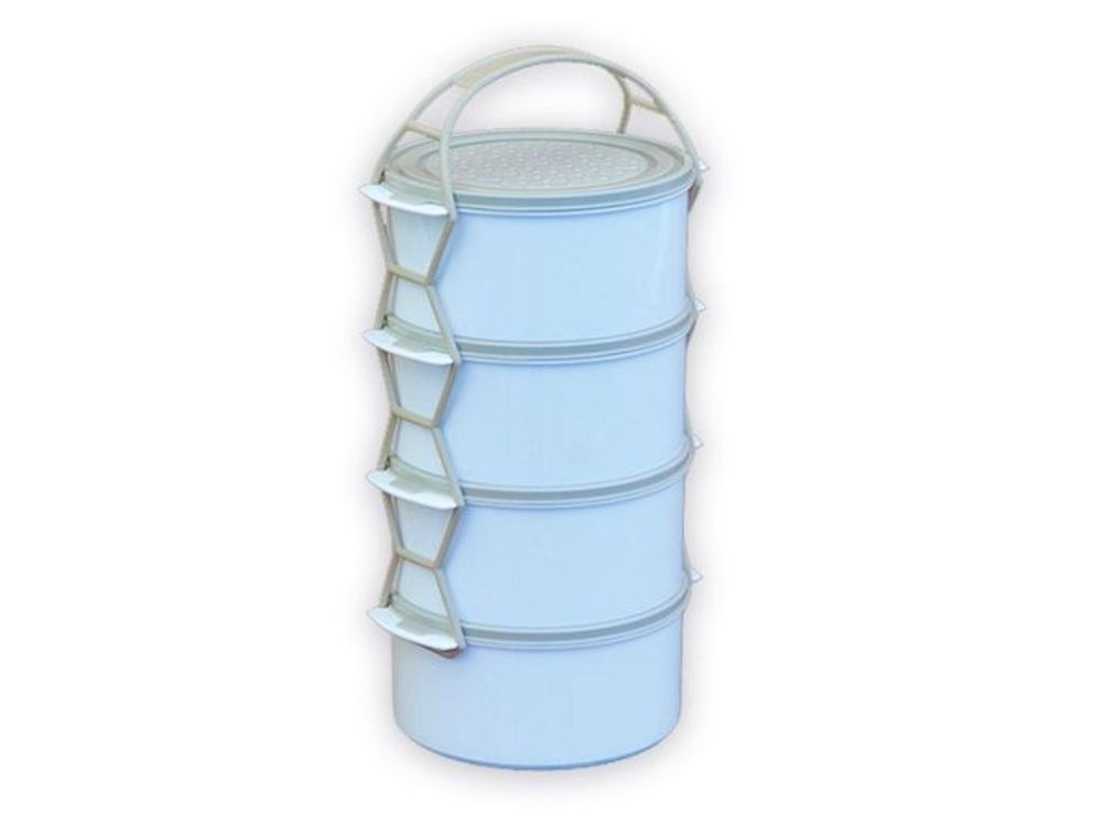 Levně jídlonosič 4D (4x1,5l) BALENÝ ve fólii