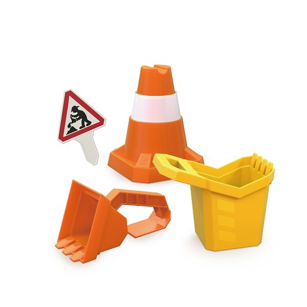 Levně Hape Hračky na písek - Hrací sada na stavby z písku