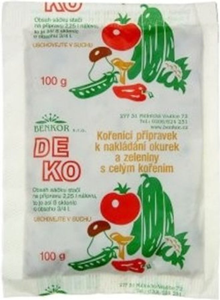 Levně kořen. přípravek DEKO, 100g, na nakládání okurek QQ