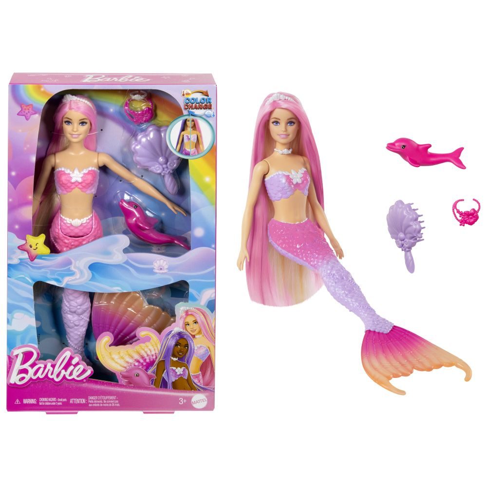 Levně BRB "BARBIE A DOTEK KOUZLA" MOŘSKÁ PANNA MALIBU