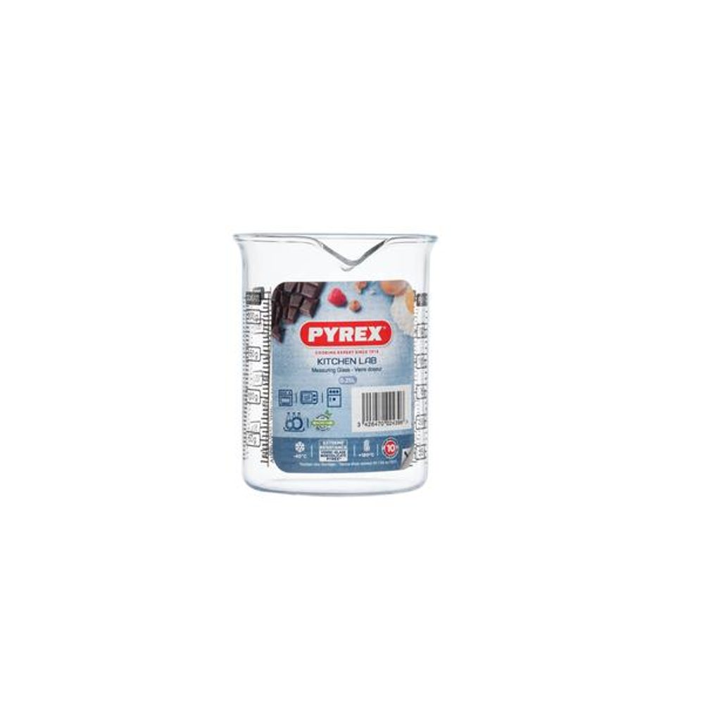 Levně Pyrex ODMĚRKA PYREX 0,25L, 8X10CM, SKLO