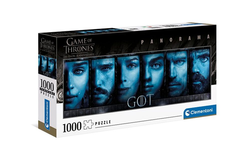 Levně Puzzle 1000 dílků Panorama - Game of Thrones
