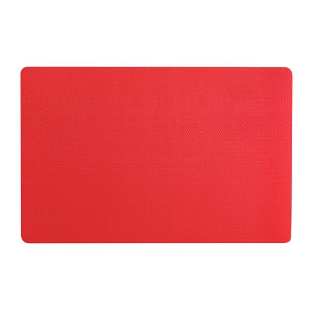 Levně TORO PROSTÍRÁNÍ 43,5X28,5CM, ČERVENÉ, PLAST