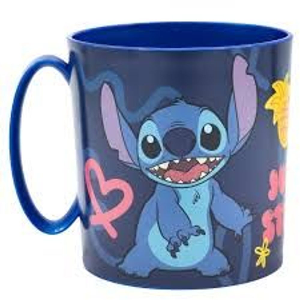 Levně hrníček 350ml STITCH, plast