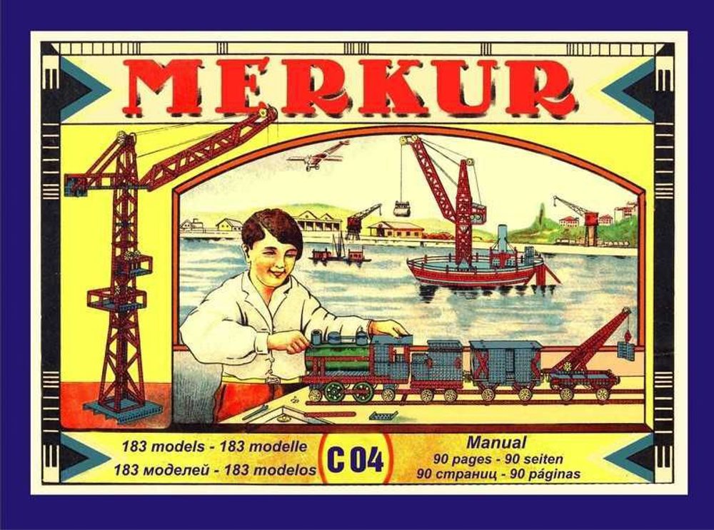 Levně Merkur Classic C04, 213 dílů, 183 modelů