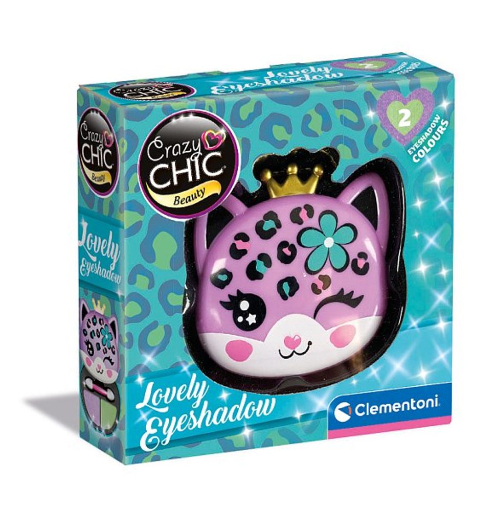 Levně CLEMENTONI Crazy CHIC - Lovelly Collection - Oční stíny Leopard