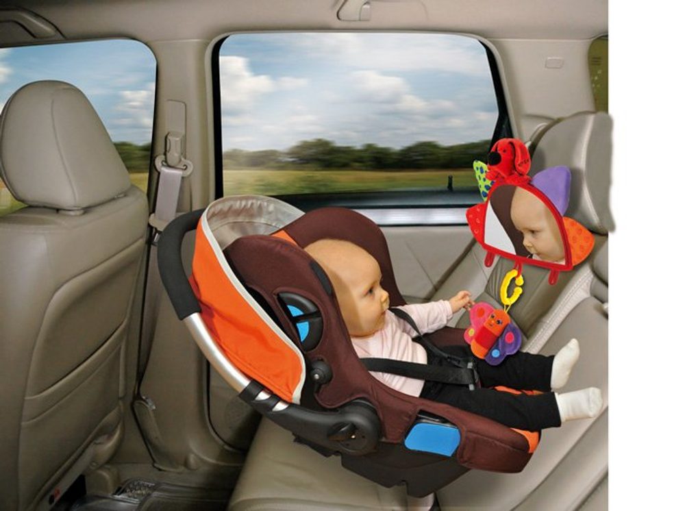 Levně K´s Kids Baby návlek na opěrku se zrcátkem a závěsnými hračkami