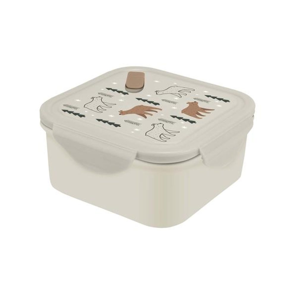 Levně TORO DÓZA S VÍČKEM A VENTILEM 1,2L DESING MEDVĚD