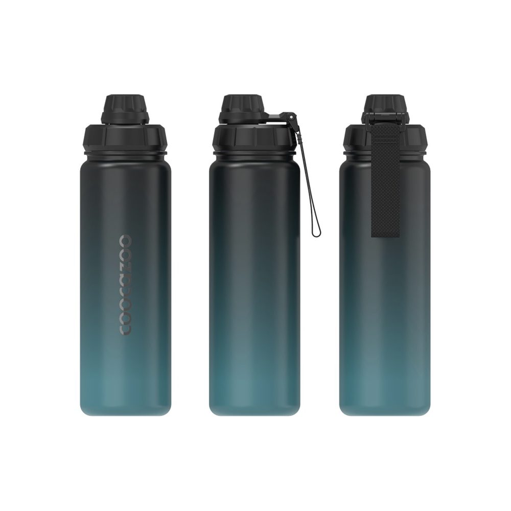 Levně Izolovaná láhev na pití z nerezové oceli coocazoo 0,7 l, Gradient Teal