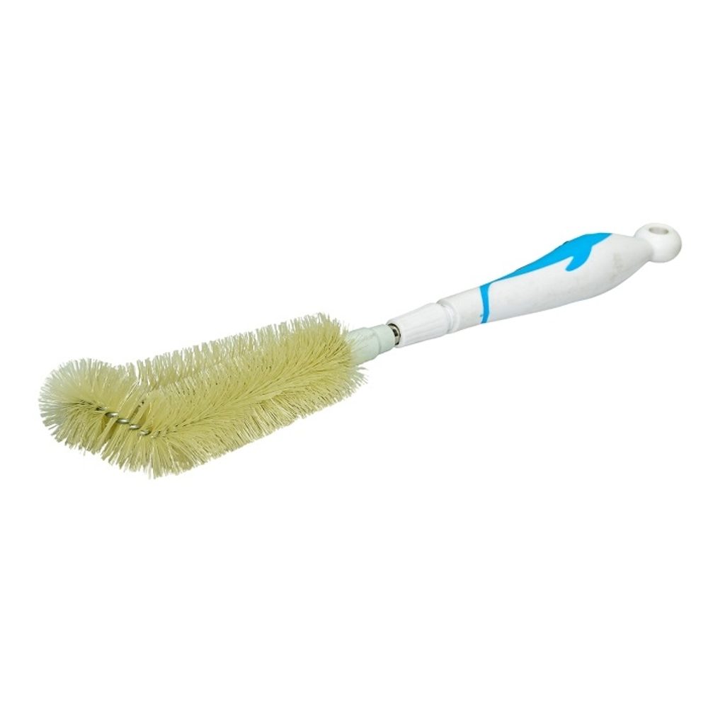 Levně kartáč lahv.dvojitý, teleskop. násada kov/plast
