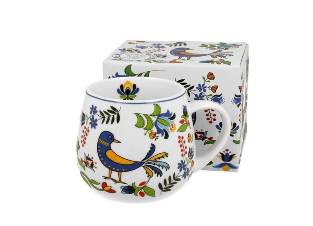 Levně hrnek 430ml KASHUBIAN BIRD, DB, porcelán