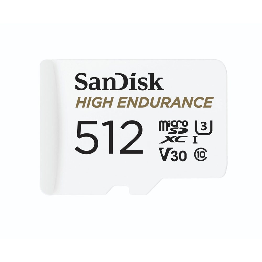 Levně SanDisk HIGH ENDURANCE microSDHC Card 512 GB, s adaptérem