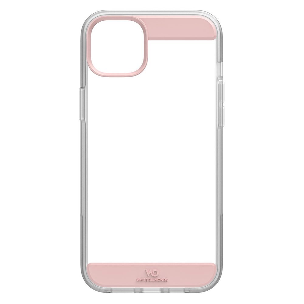 Levně White Diamonds Air Protection, kryt pro Apple iPhone 14 Plus, průhledný/růžový