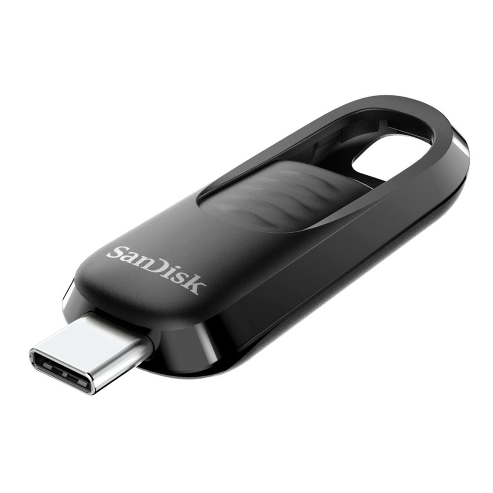 Levně SanDisk Ultra Slider USB Type-C Flash Drive USB 3.2 Gen 1 1TB, zasunovací konektor