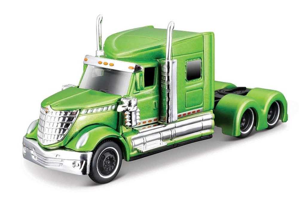 Levně Maisto - Design Custom Rigs, International Lone Star, zelená, 1:64
