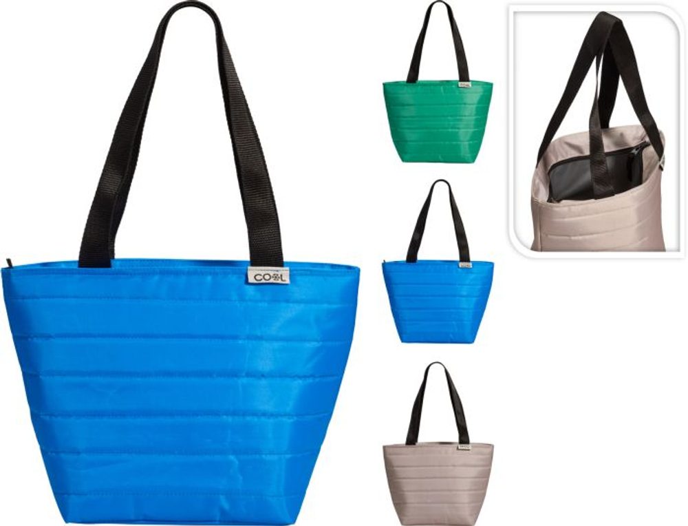 taška chlad. 5,0l, 3barvy, popruh přes rameno. textil