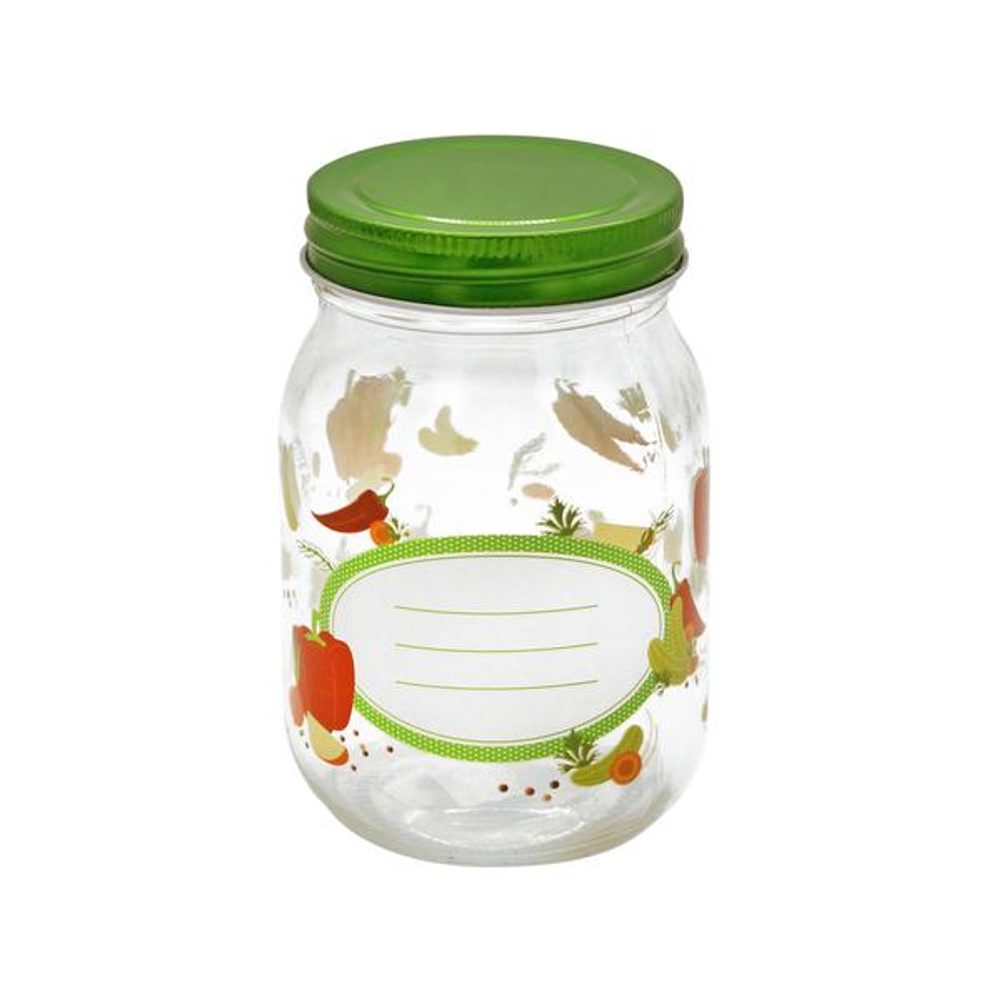 Levně TORO SKLENICE ZAVAŘOVACÍ S VÍČKEM ZELENINA 500ML