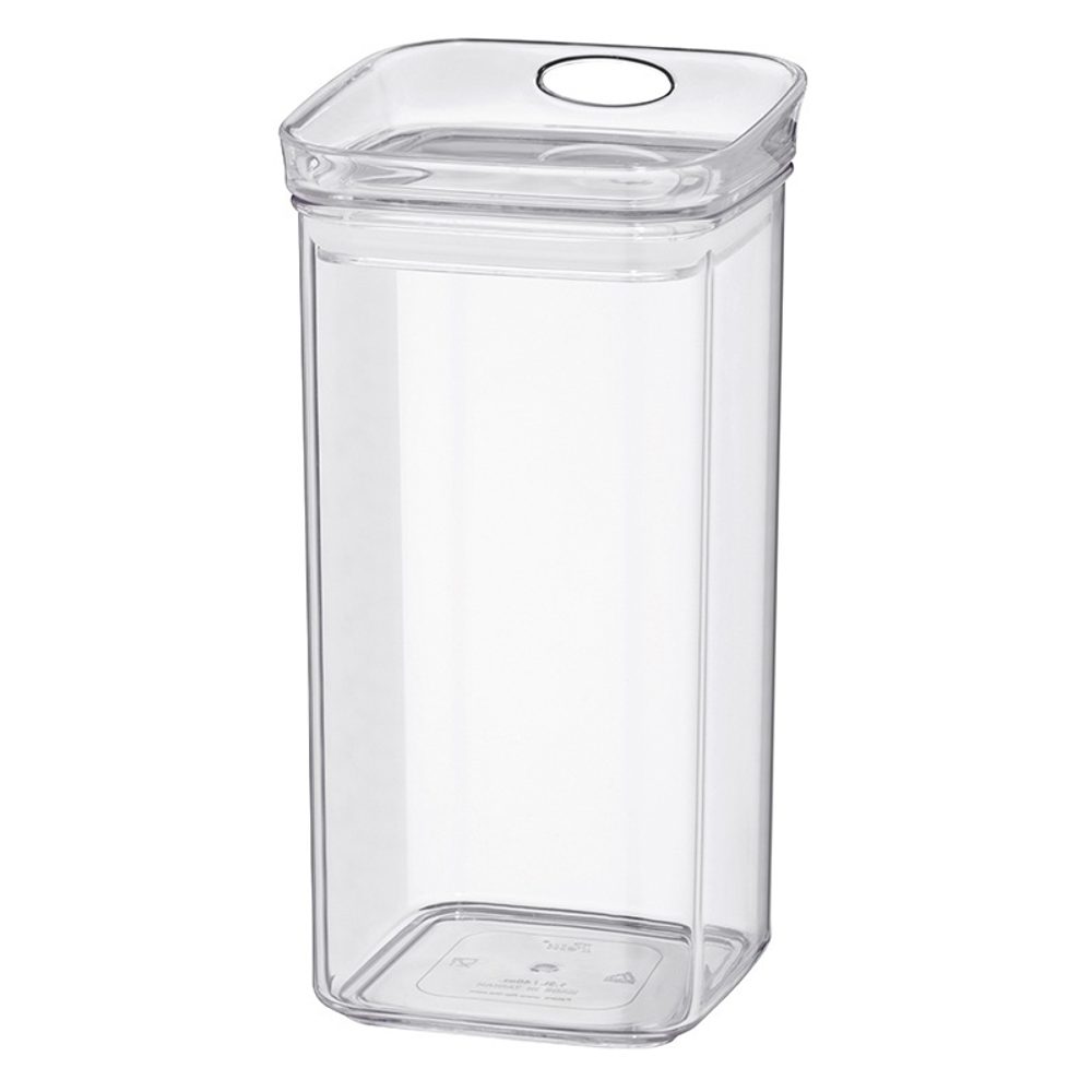 Levně KELA Dóza skladovací JULE plast 1.2l hranatá KL-12052