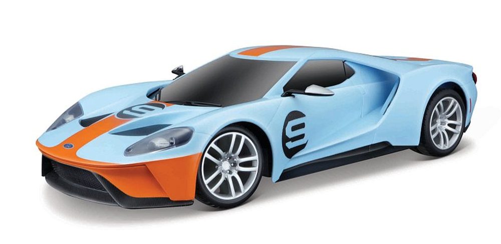 Levně Maisto - 2019 Ford GT Heritage, se světly a zvuky, 1:24