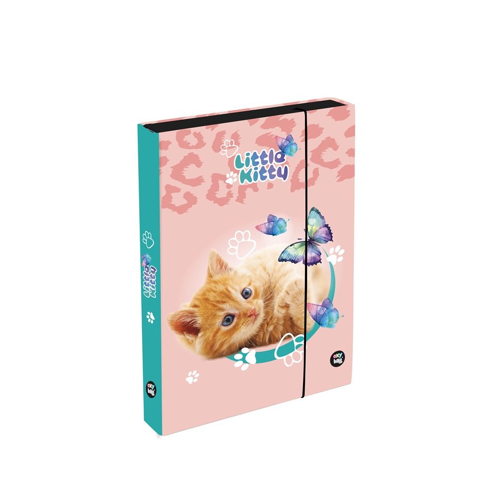 Levně Box na sešity A5 Jumbo Kočka