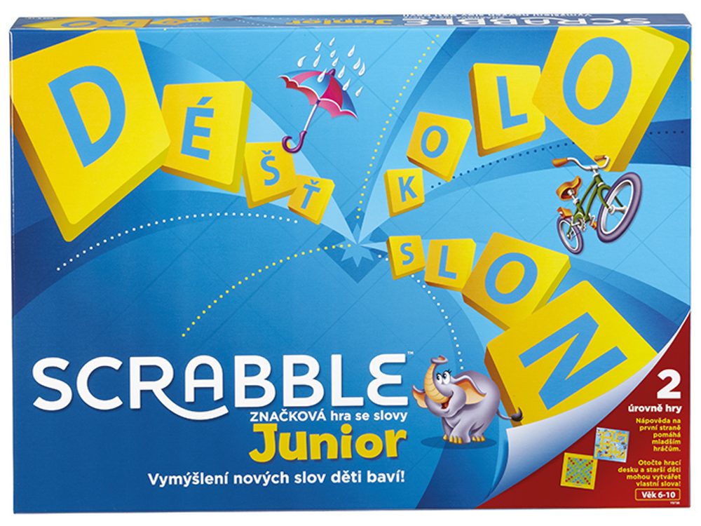 Levně Mattel Junior scrabble CZ