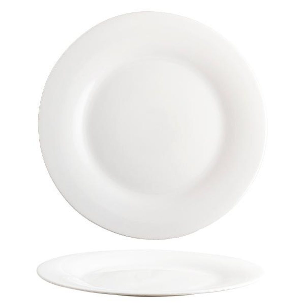 Levně TORO TALÍŘ JÍDELNÍ "ELBA", OPÁLOVÉ SKLO 25CM