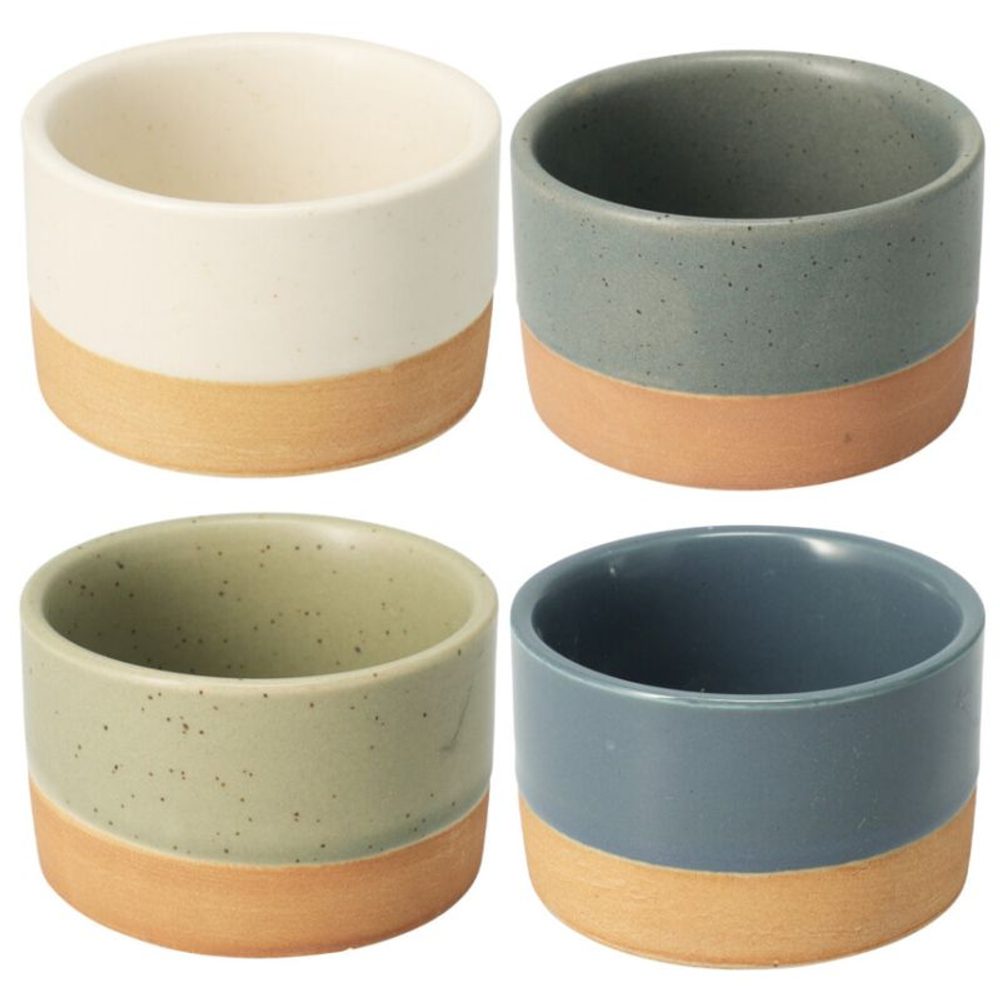 Levně EXCELLENT HOUSEWARE Sada misek na pochutiny 4 ks 6,5 x 4 cm KO-210001070