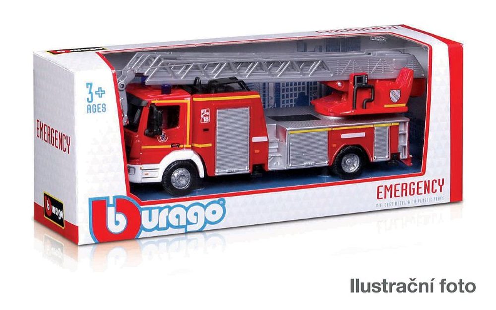 Levně Bburago - Emergency, Záchranná vozidla, 1:50, assort