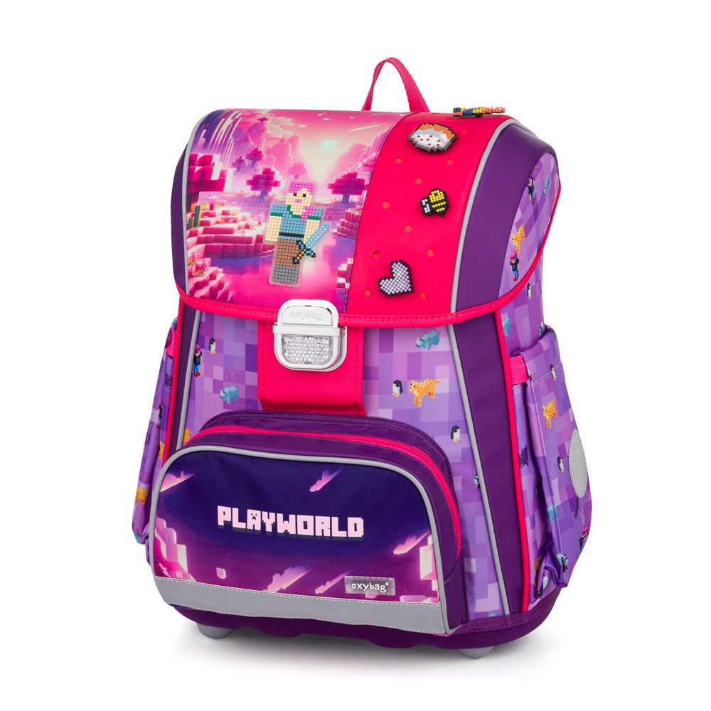 Karton P+P Školní batoh PREMIUM Playworld Girl