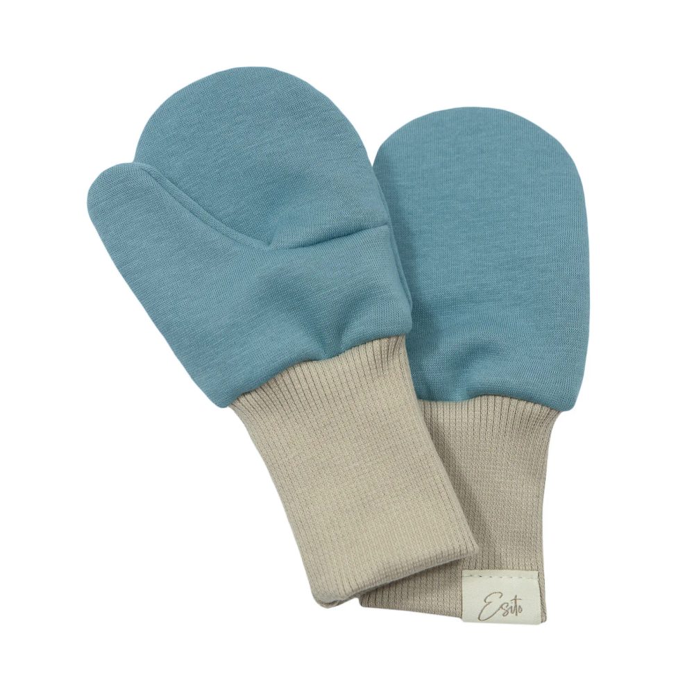 ESITO Palcové rukavice zateplené Warmkeeper ZOE Teal - modrá - 1 - 2 roky modrá