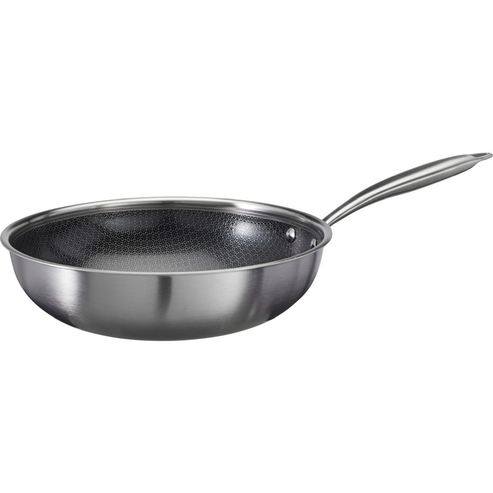 SIAKI HUISHOUD Pánev wok nerez 28cm KO-C85000480