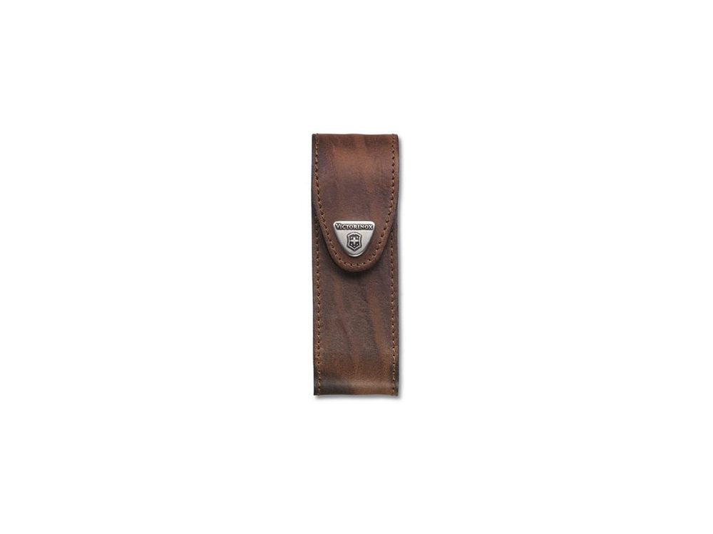 Levně pouzdro na nůž 111mm (do 6vrstev) kožené VICTORINOX