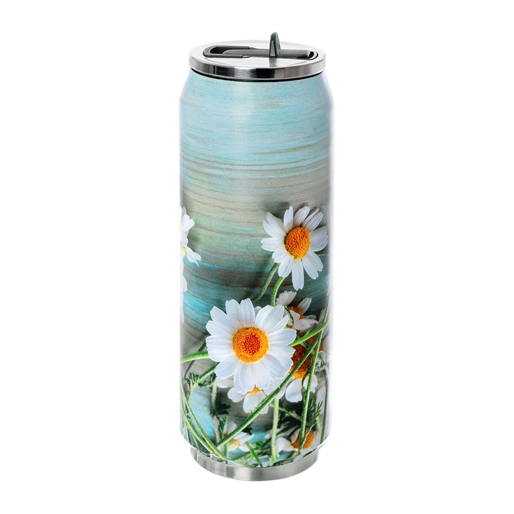 Levně Termoska plechovka heřmánek 0,5 l
