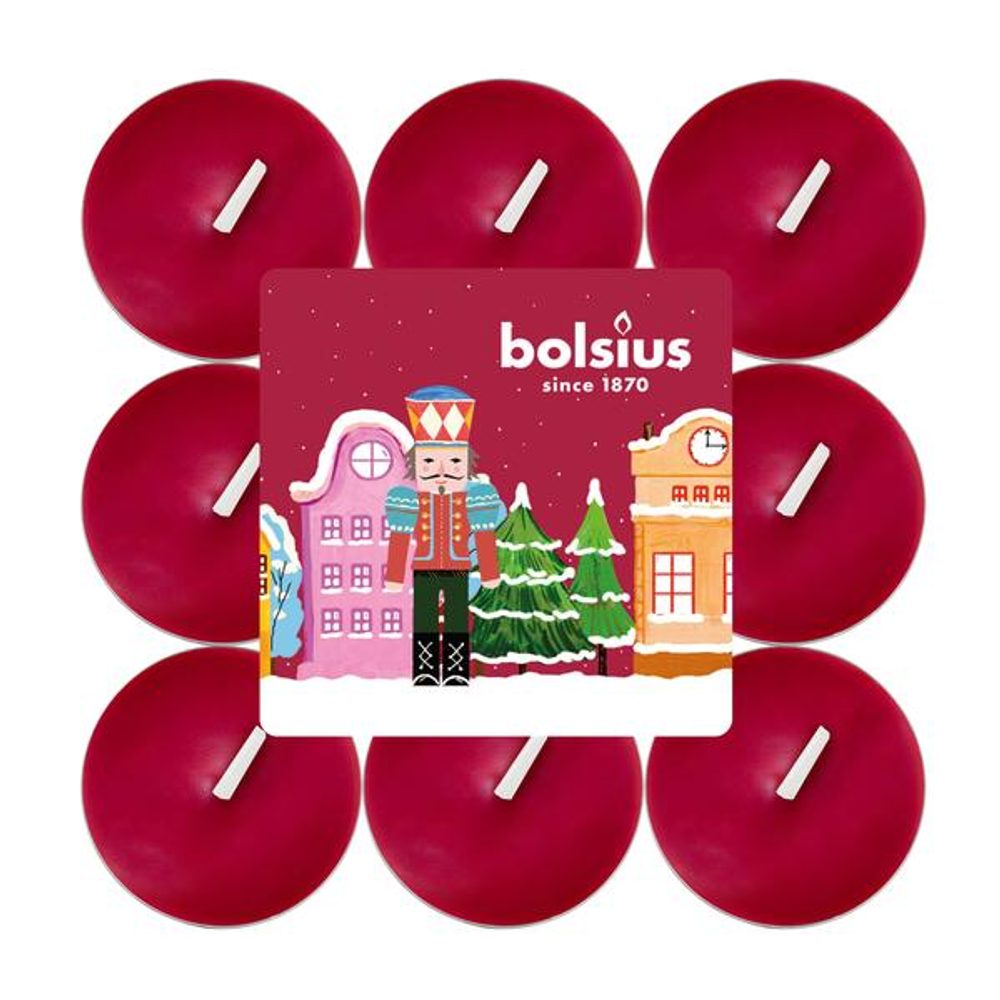 Levně Bolsius SVÍČKA ČAJOVÁ 18KS PEČENÉ JABLKO-SKOŘICE