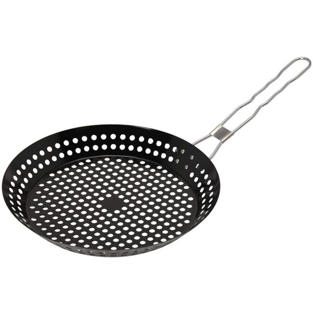 Levně pánev d24cm děrovaná, gril, nepřil.povrch
